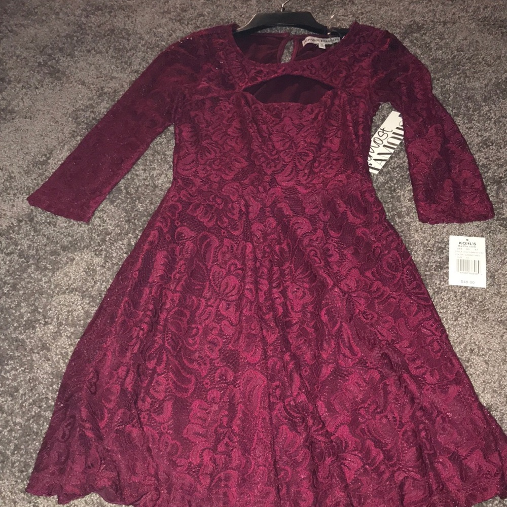 Red dress